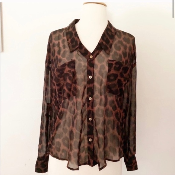 Free People Cheetah Animal Easy Rider Animal print - Picture 2 of 8